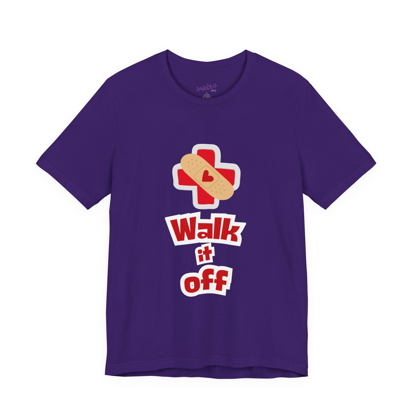 Walk It Off Tee — Cotton Graphic T-Shirt - Image 65