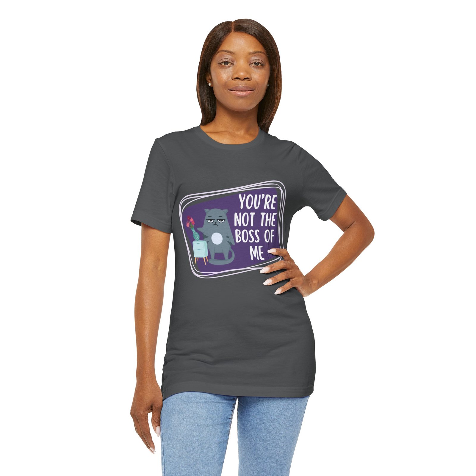You’re Not the Boss of Me Tee | Cotton Graphic T-Shirt - Image 38