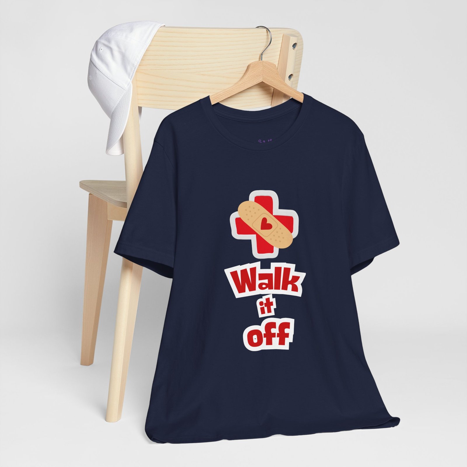 Walk It Off Tee — Cotton Graphic T-Shirt - Image 43