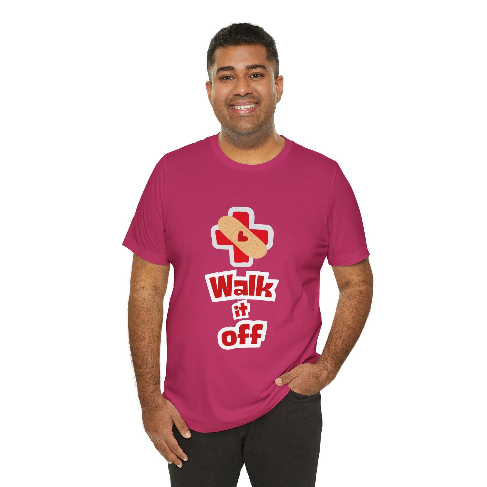 Walk It Off Tee — Cotton Graphic T-Shirt - Image 53