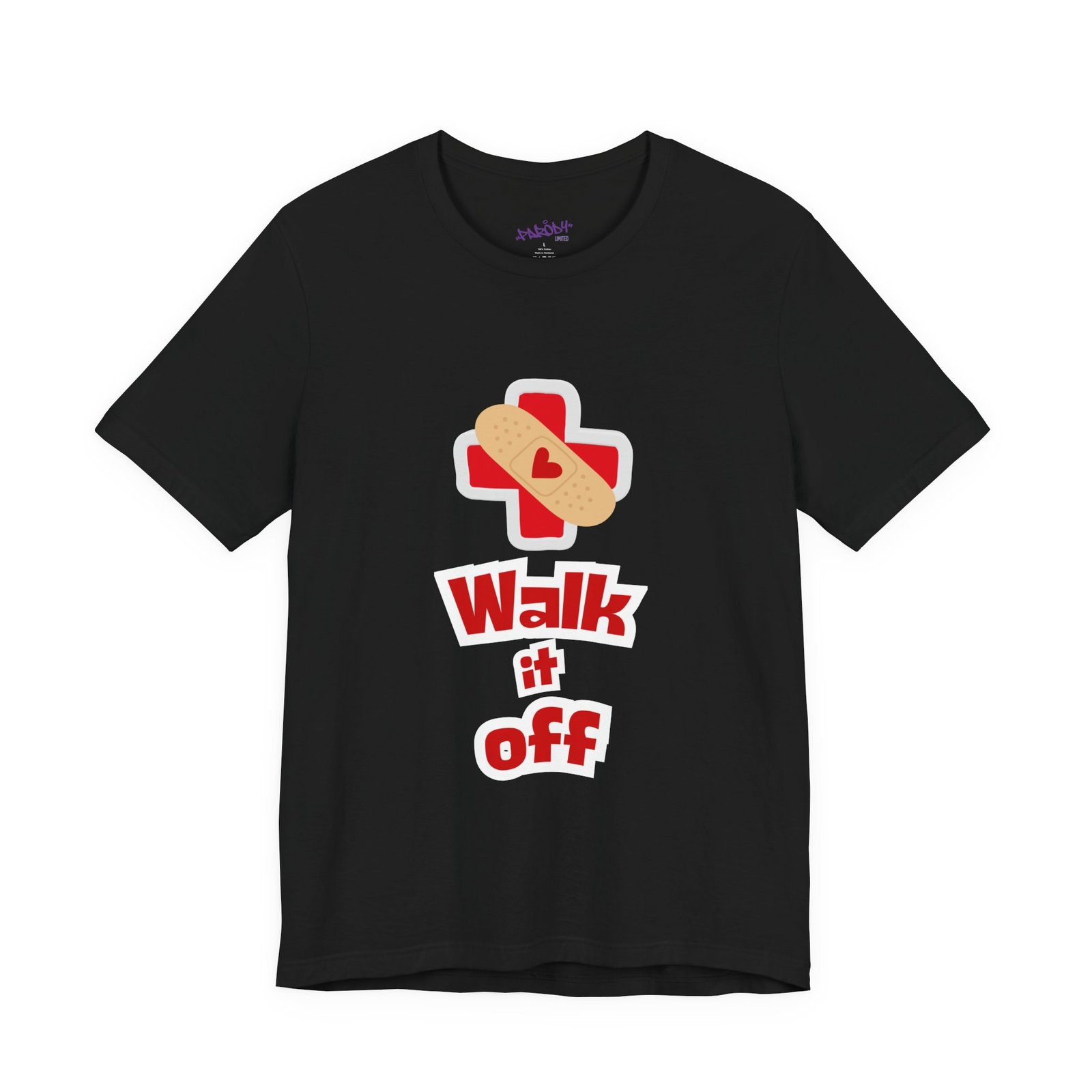 Walk It Off Tee — Cotton Graphic T-Shirt - Image 9