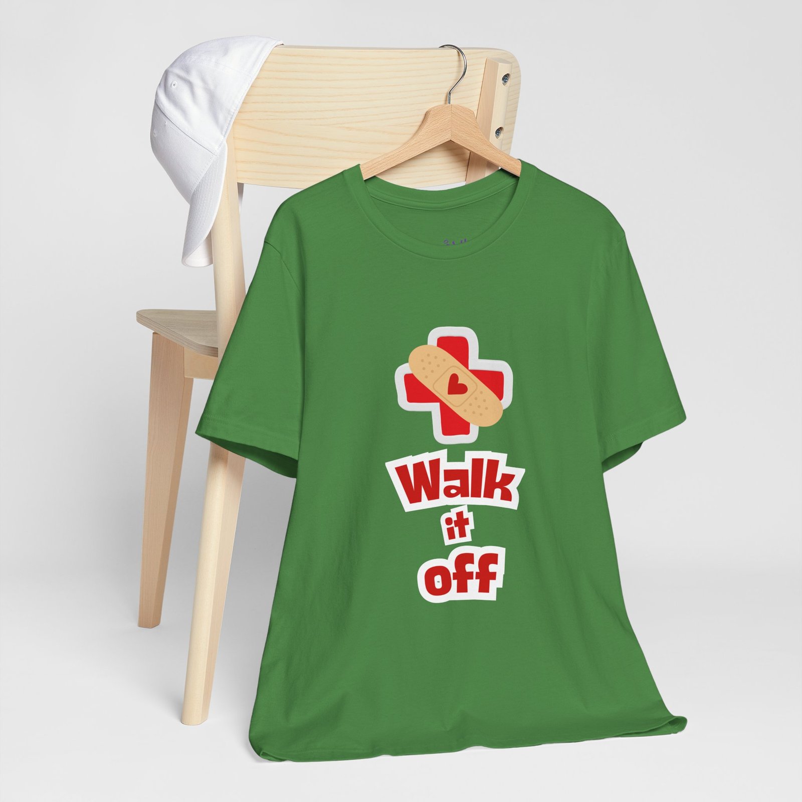 Walk It Off Tee — Cotton Graphic T-Shirt - Image 19