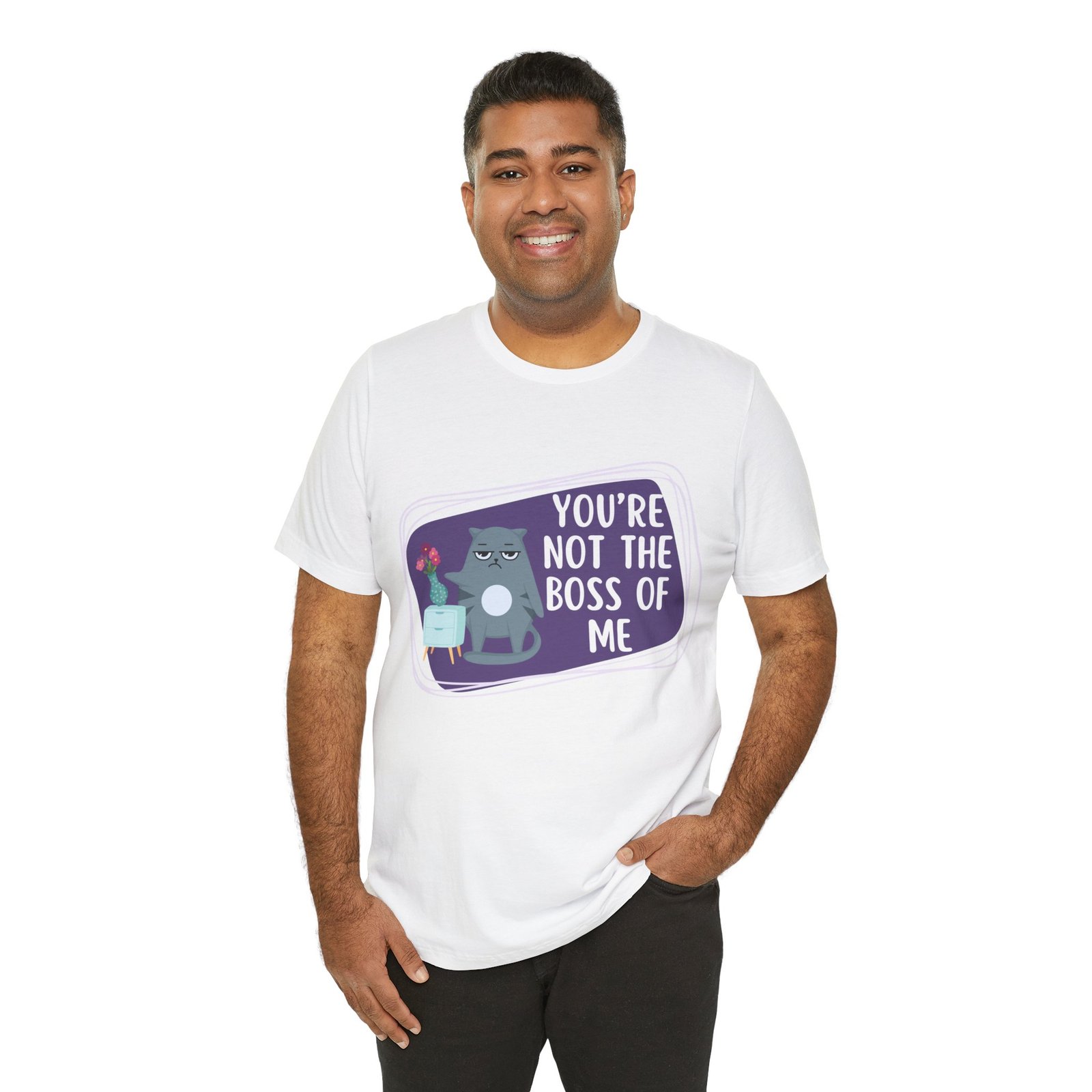 You’re Not the Boss of Me Tee | Cotton Graphic T-Shirt - Image 5