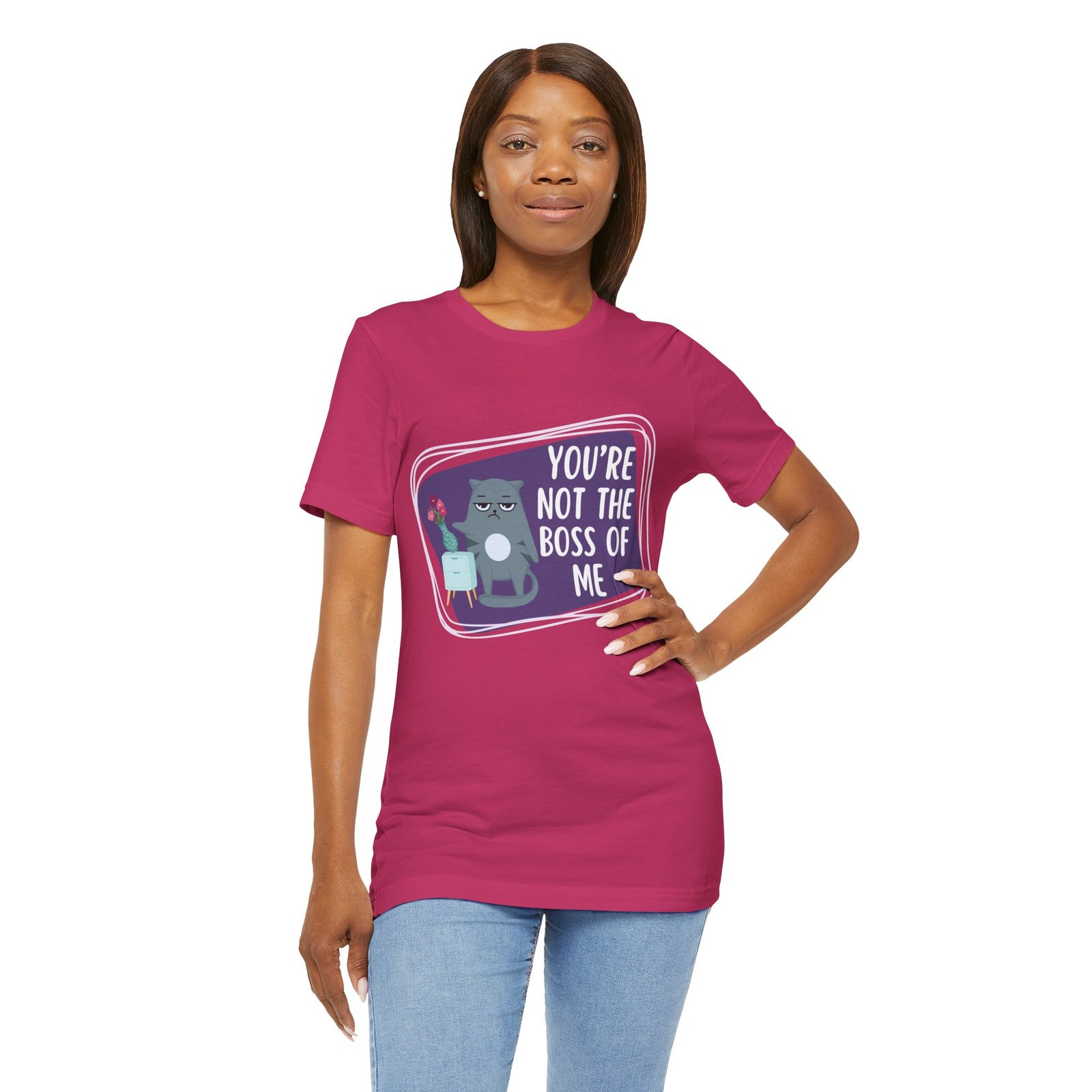 You’re Not the Boss of Me Tee | Cotton Graphic T-Shirt - Image 54