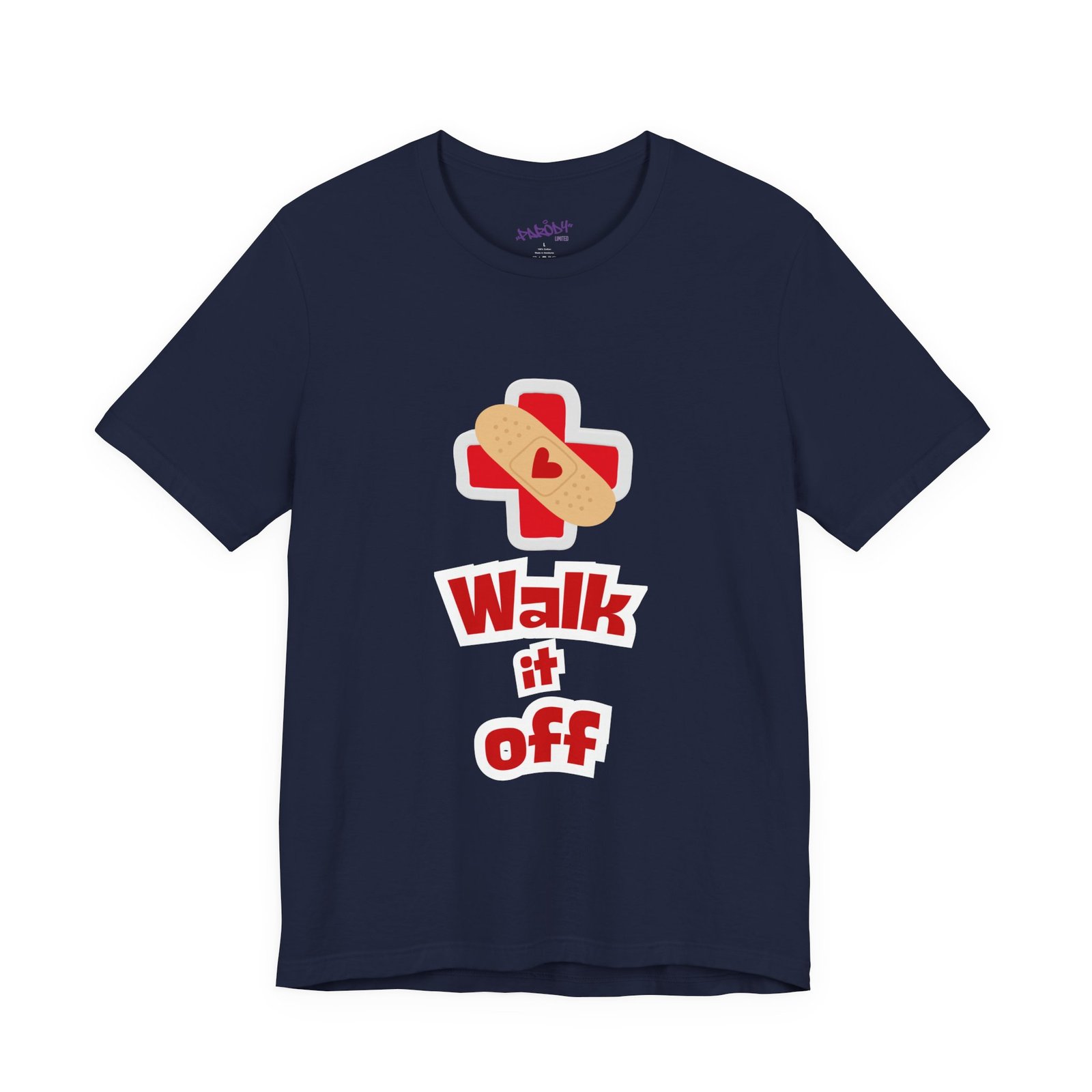 Walk It Off Tee — Cotton Graphic T-Shirt - Image 41