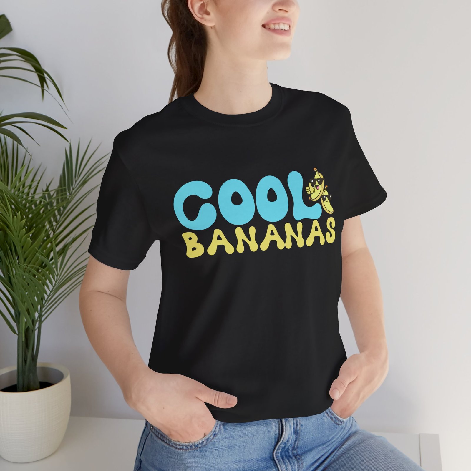 Cool Bananas Tee | Cotton Graphic T-Shirt - Image 14