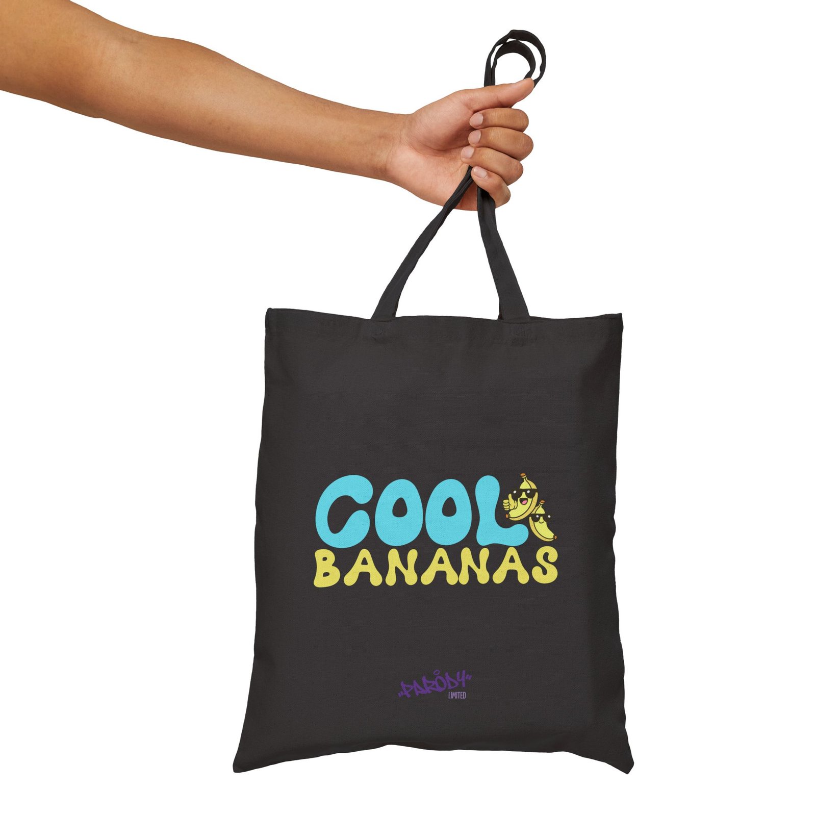 Cool Bananas Tote | Cotton Canvas Tote Bag - Image 8