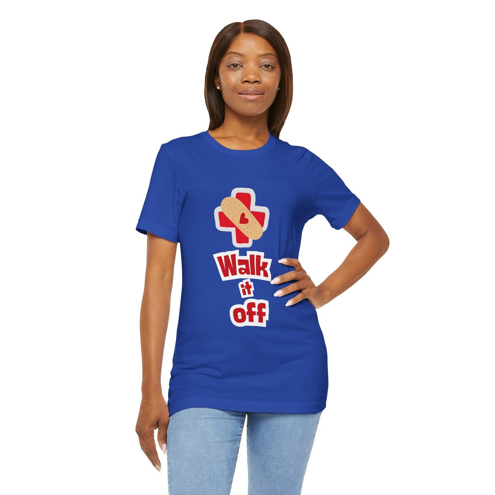 Walk It Off Tee — Cotton Graphic T-Shirt - Image 62