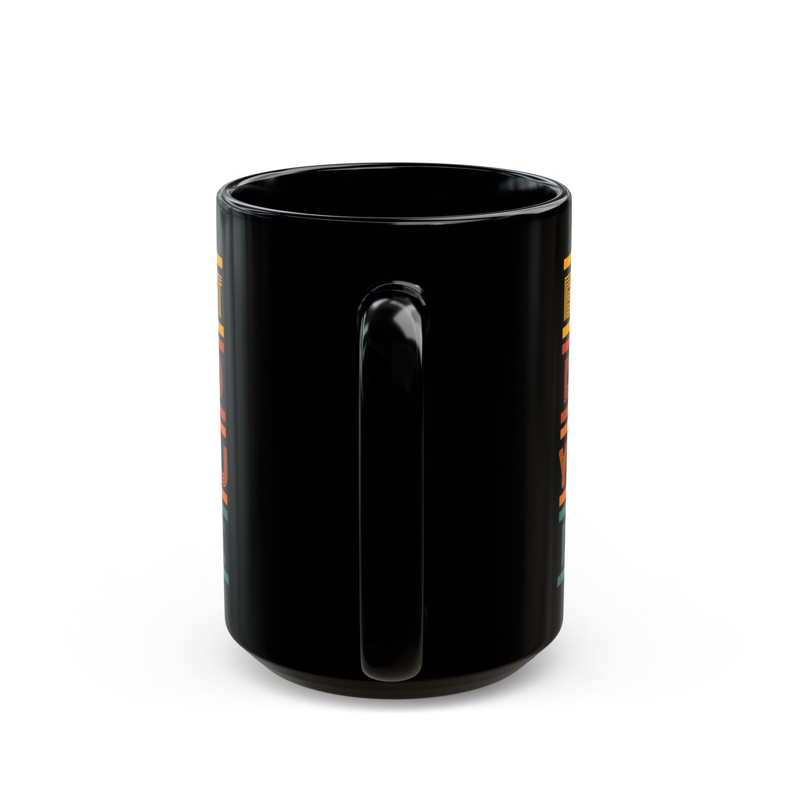 But Did You Die Mug | Black Ceramic Graphic Mug - Image 5