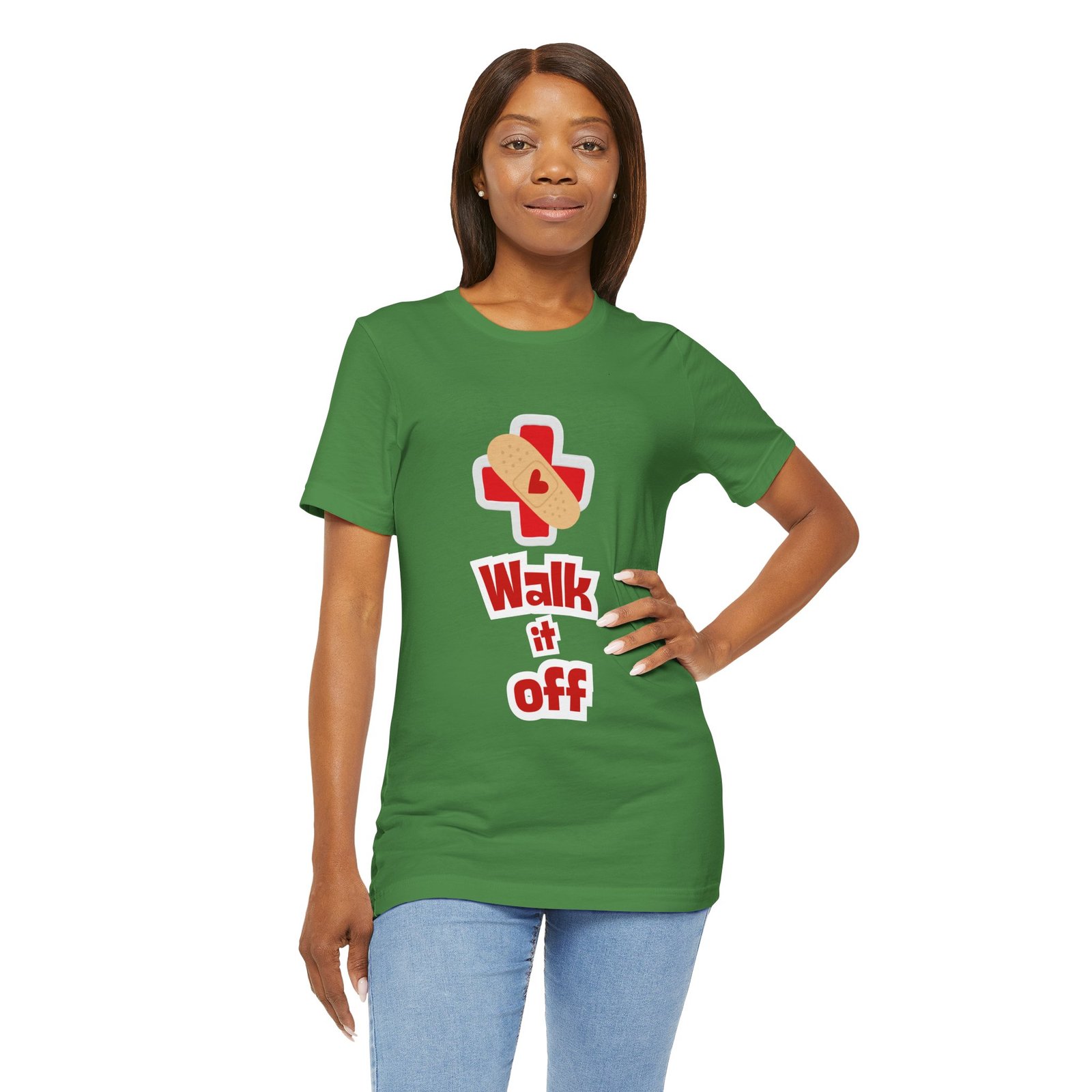 Walk It Off Tee — Cotton Graphic T-Shirt - Image 22