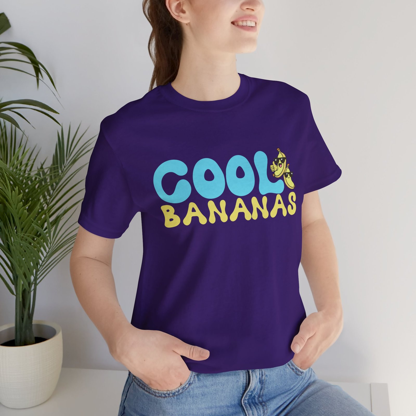 Cool Bananas Tee | Cotton Graphic T-Shirt - Image 62