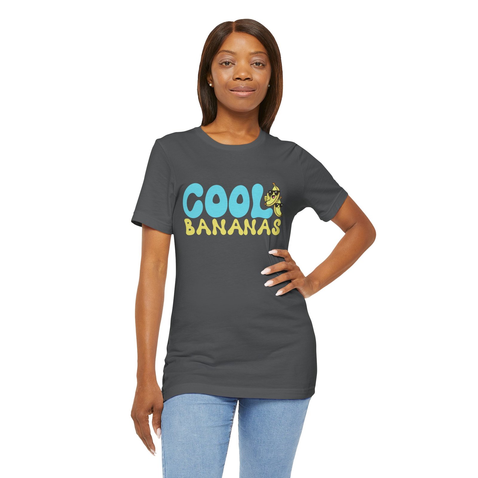Cool Bananas Tee | Cotton Graphic T-Shirt - Image 45