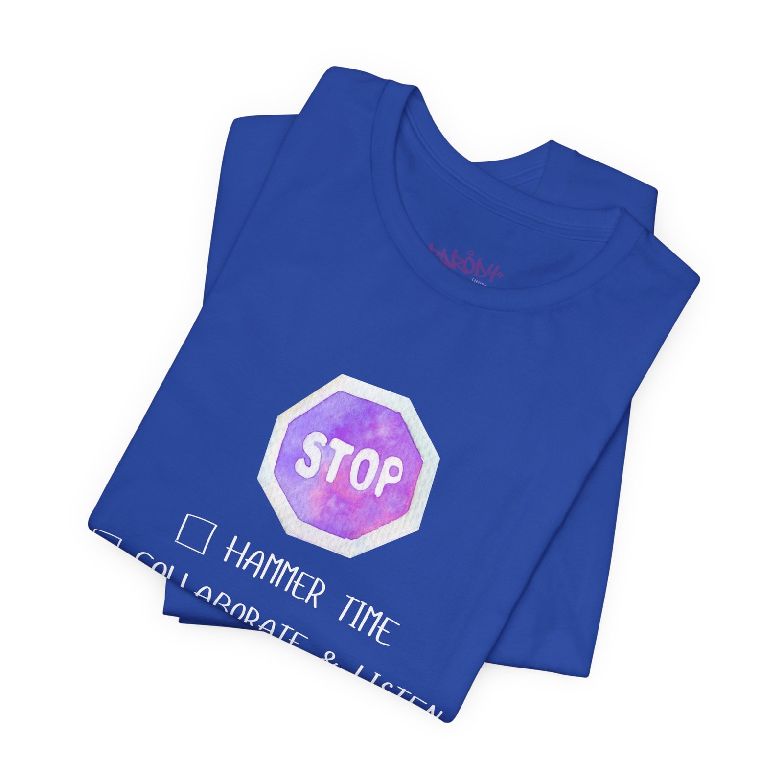Stop Tee | Cotton Graphic T-Shirt - Image 26