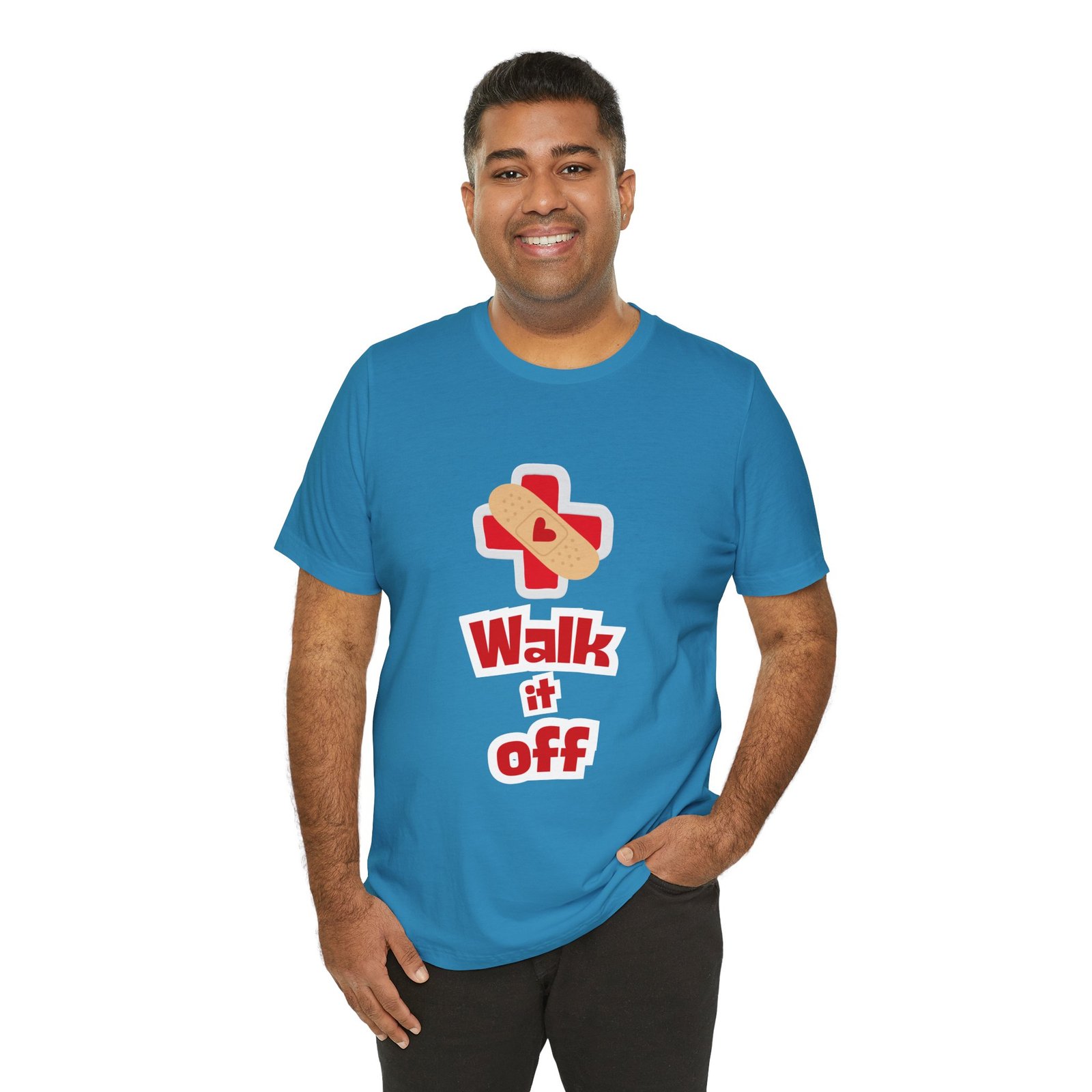 Walk It Off Tee — Cotton Graphic T-Shirt - Image 29