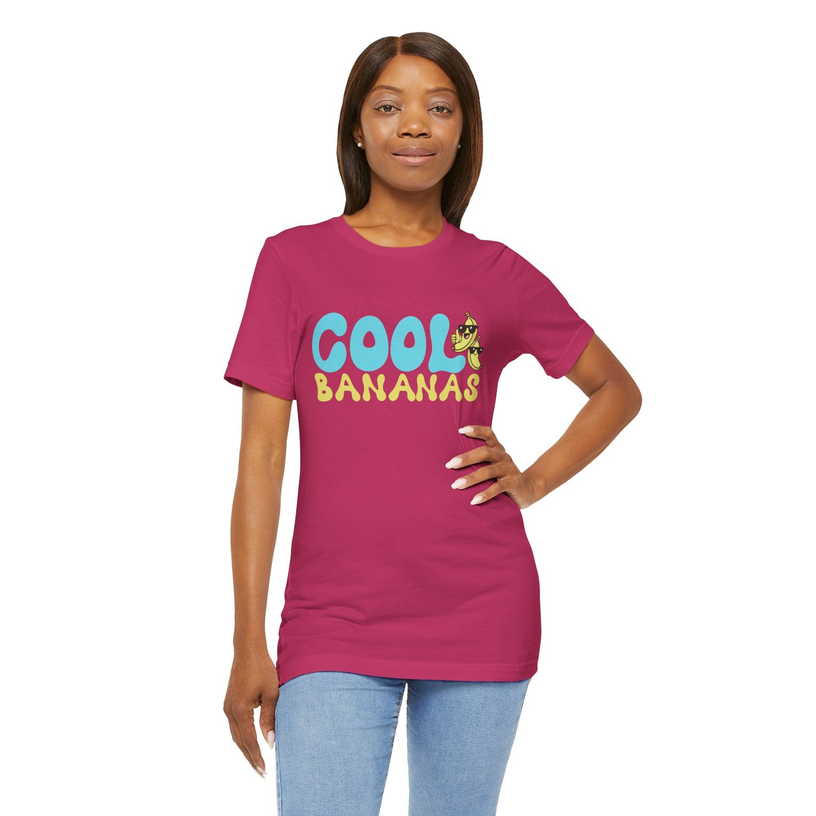 Cool Bananas Tee | Cotton Graphic T-Shirt - Image 69