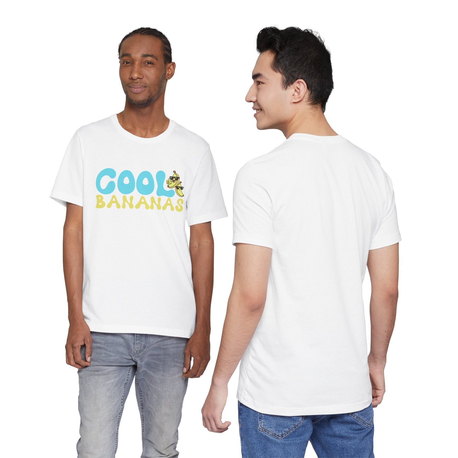 Cool Bananas Tee | Cotton Graphic T-Shirt - Image 7