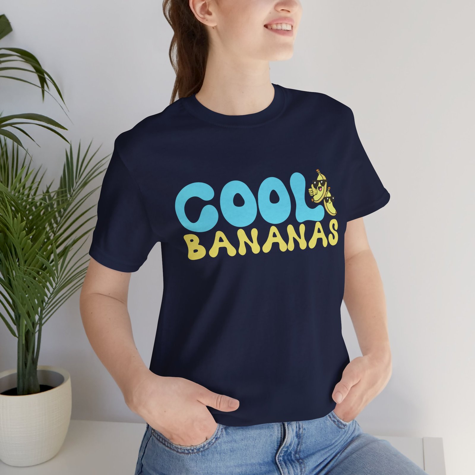 Cool Bananas Tee | Cotton Graphic T-Shirt - Image 54