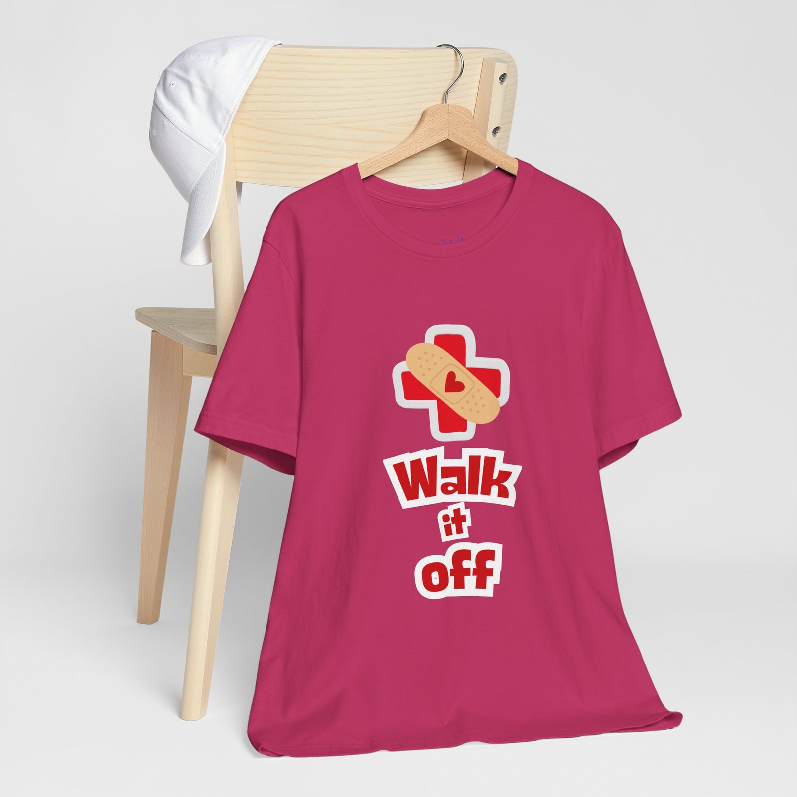 Walk It Off Tee — Cotton Graphic T-Shirt - Image 51