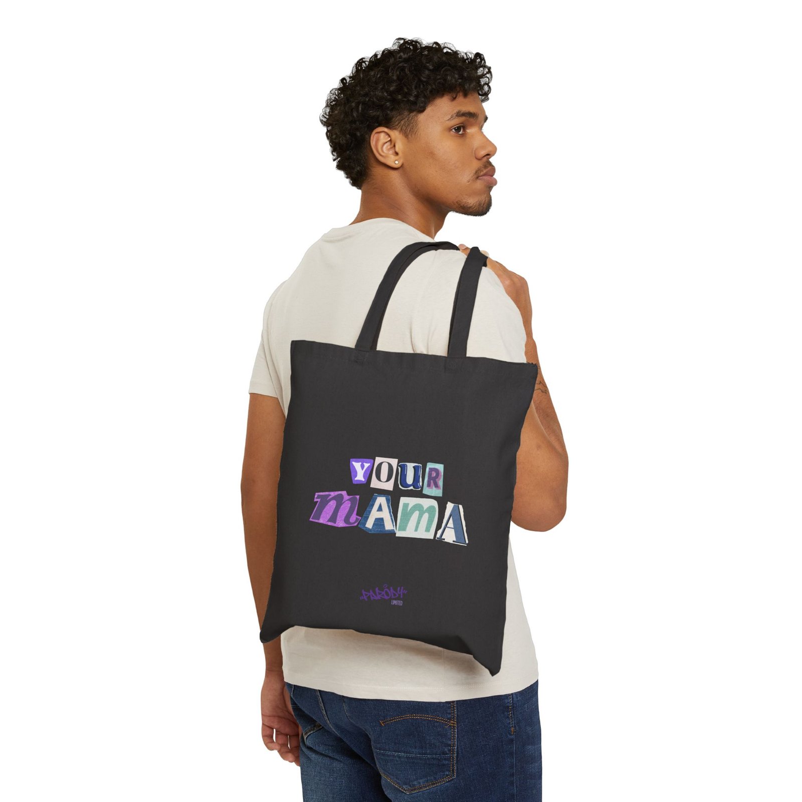 Your Mama Tote | Cotton Canvas Tote Bag - Image 4