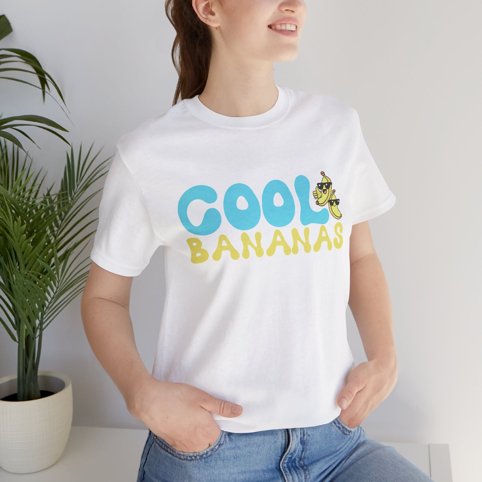 Cool Bananas Tee | Cotton Graphic T-Shirt - Image 6
