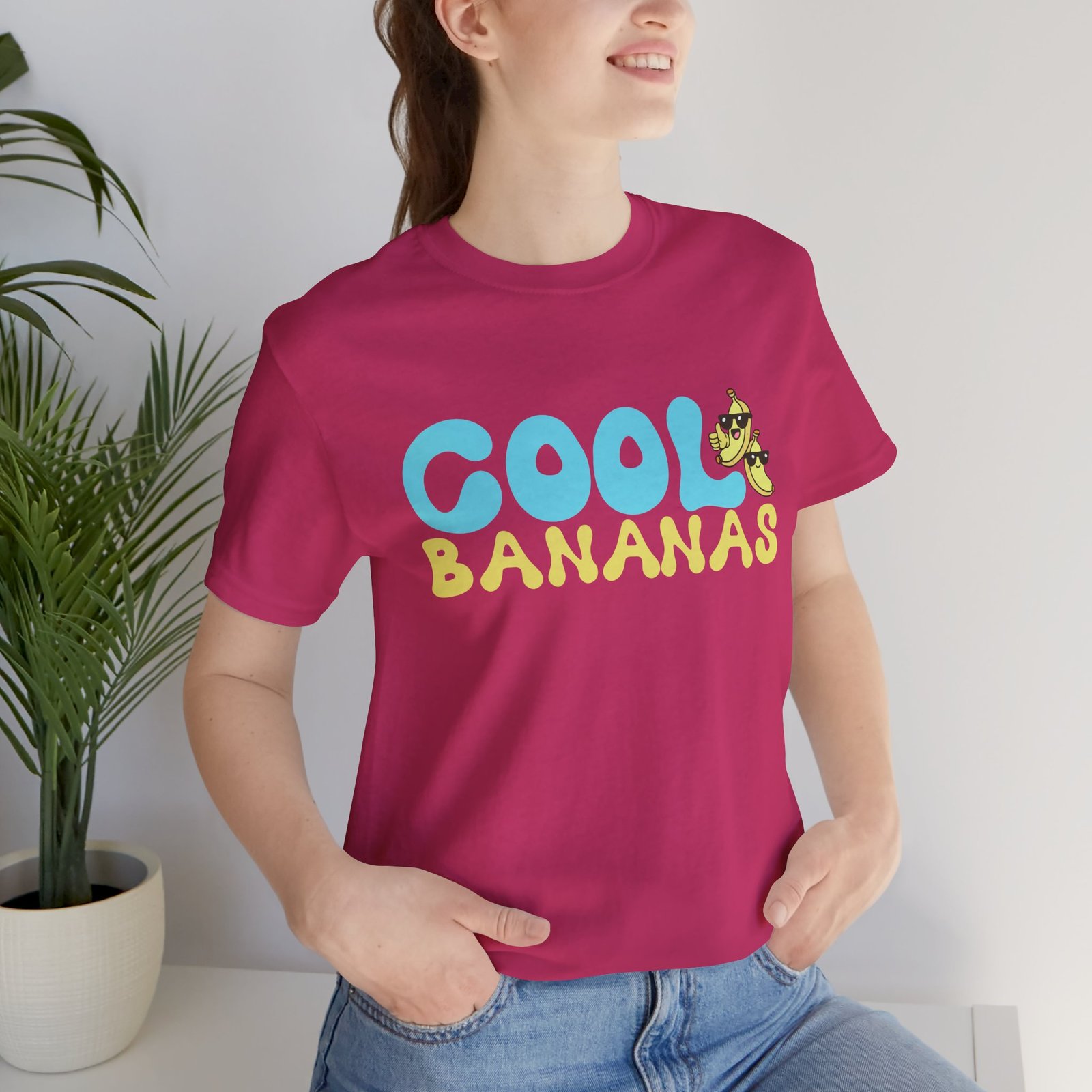 Cool Bananas Tee | Cotton Graphic T-Shirt - Image 70