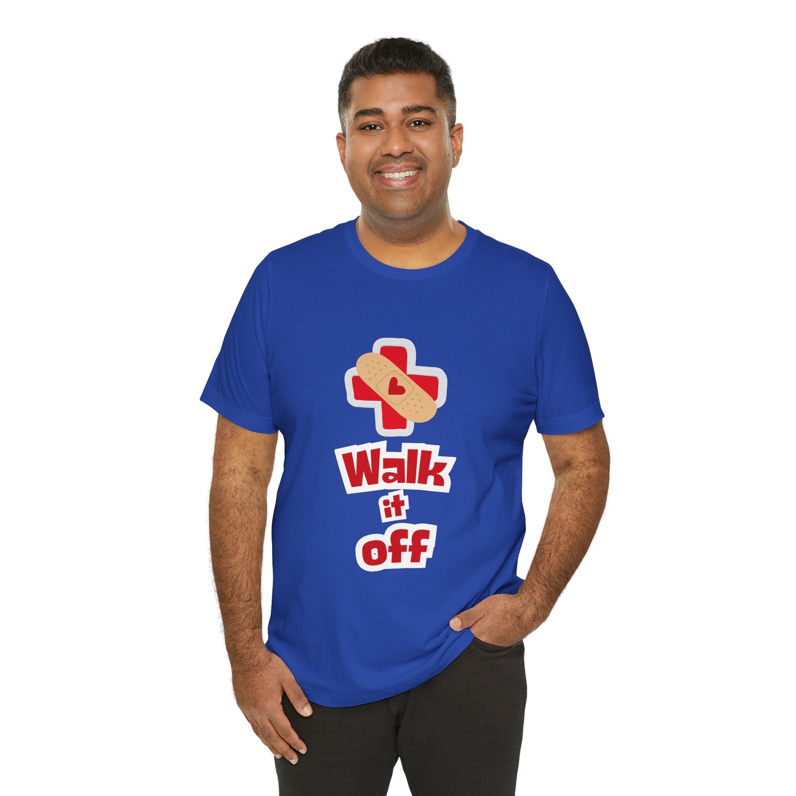 Walk It Off Tee — Cotton Graphic T-Shirt - Image 61