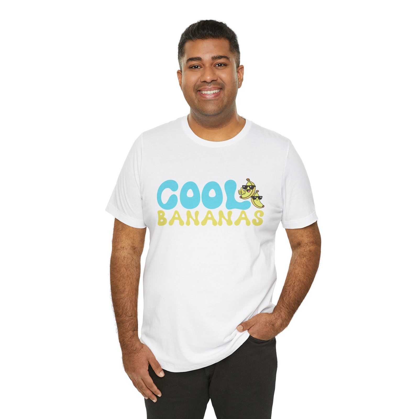 Cool Bananas Tee | Cotton Graphic T-Shirt - Image 4