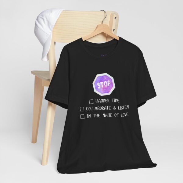 Stop Tee | Cotton Graphic T-Shirt