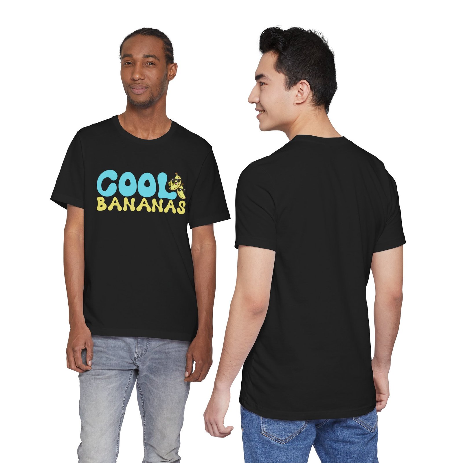 Cool Bananas Tee | Cotton Graphic T-Shirt - Image 15