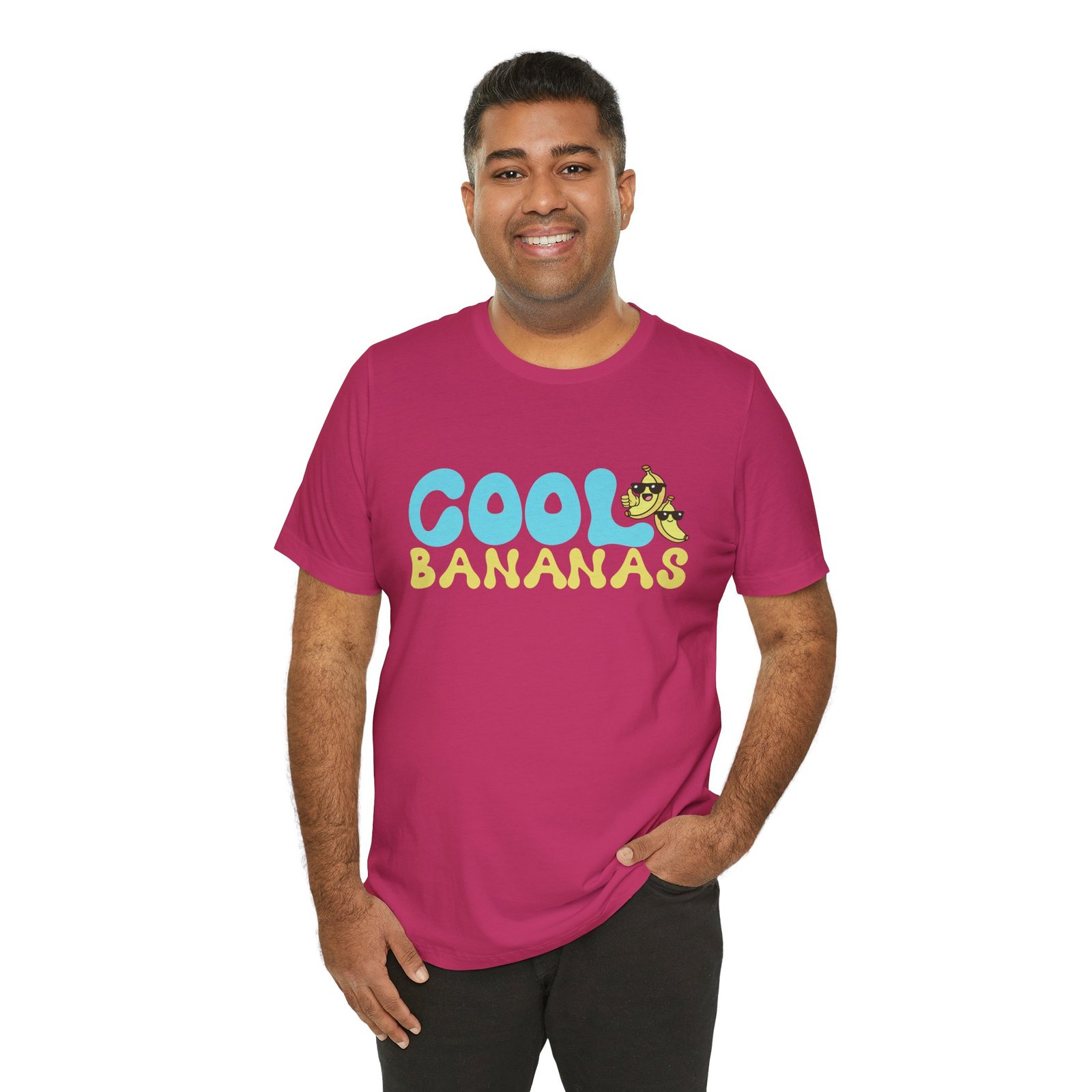 Cool Bananas Tee | Cotton Graphic T-Shirt - Image 68