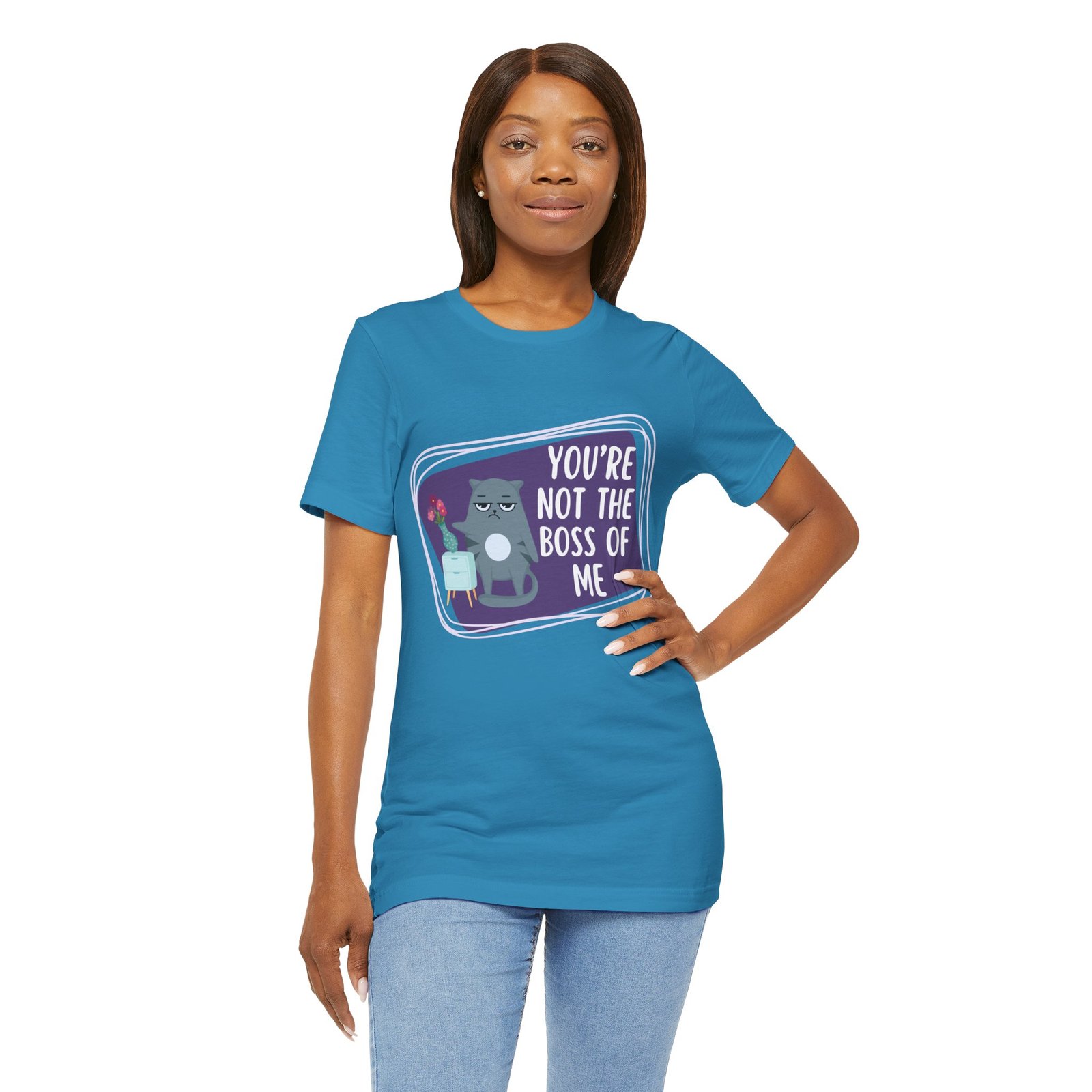 You’re Not the Boss of Me Tee | Cotton Graphic T-Shirt - Image 30