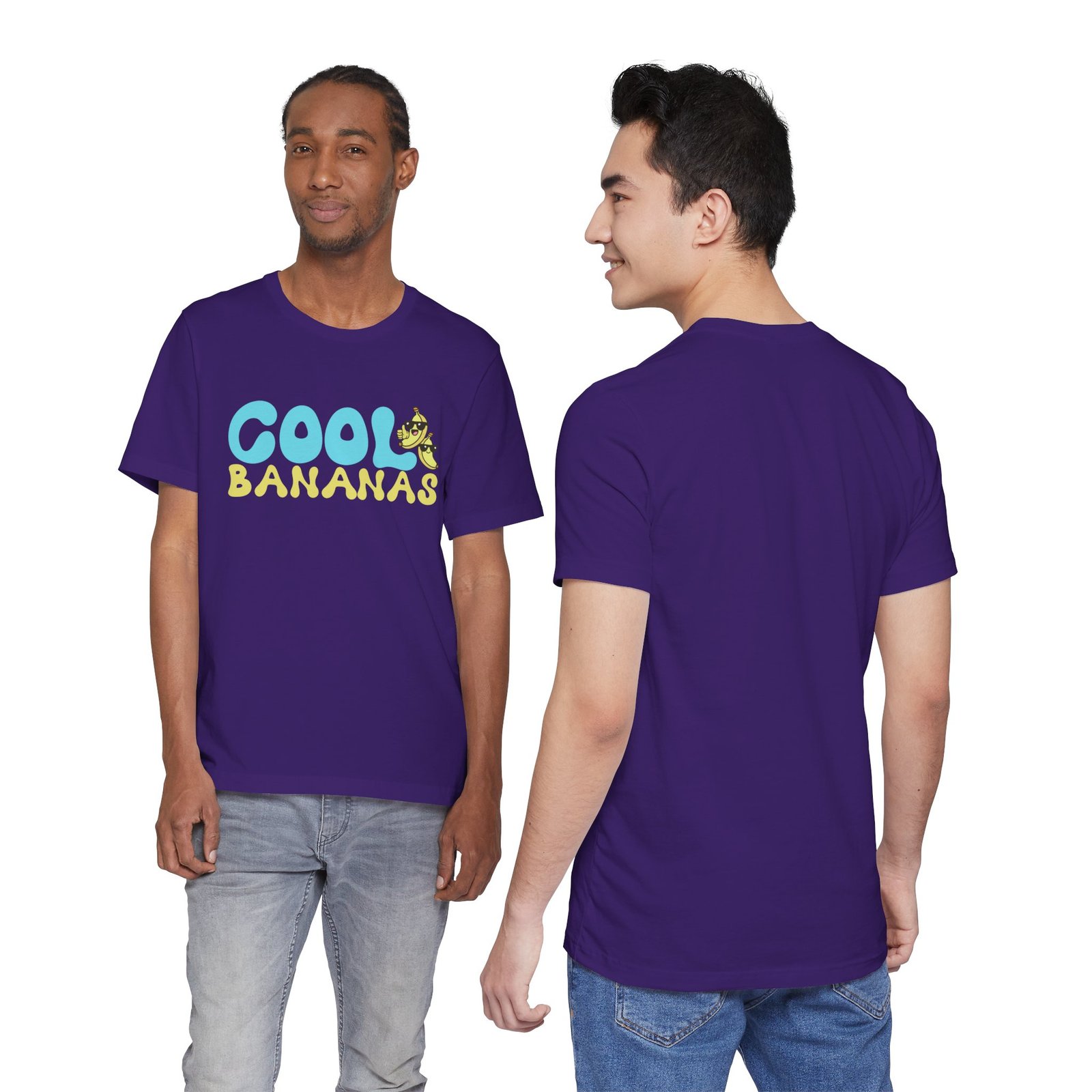 Cool Bananas Tee | Cotton Graphic T-Shirt - Image 63