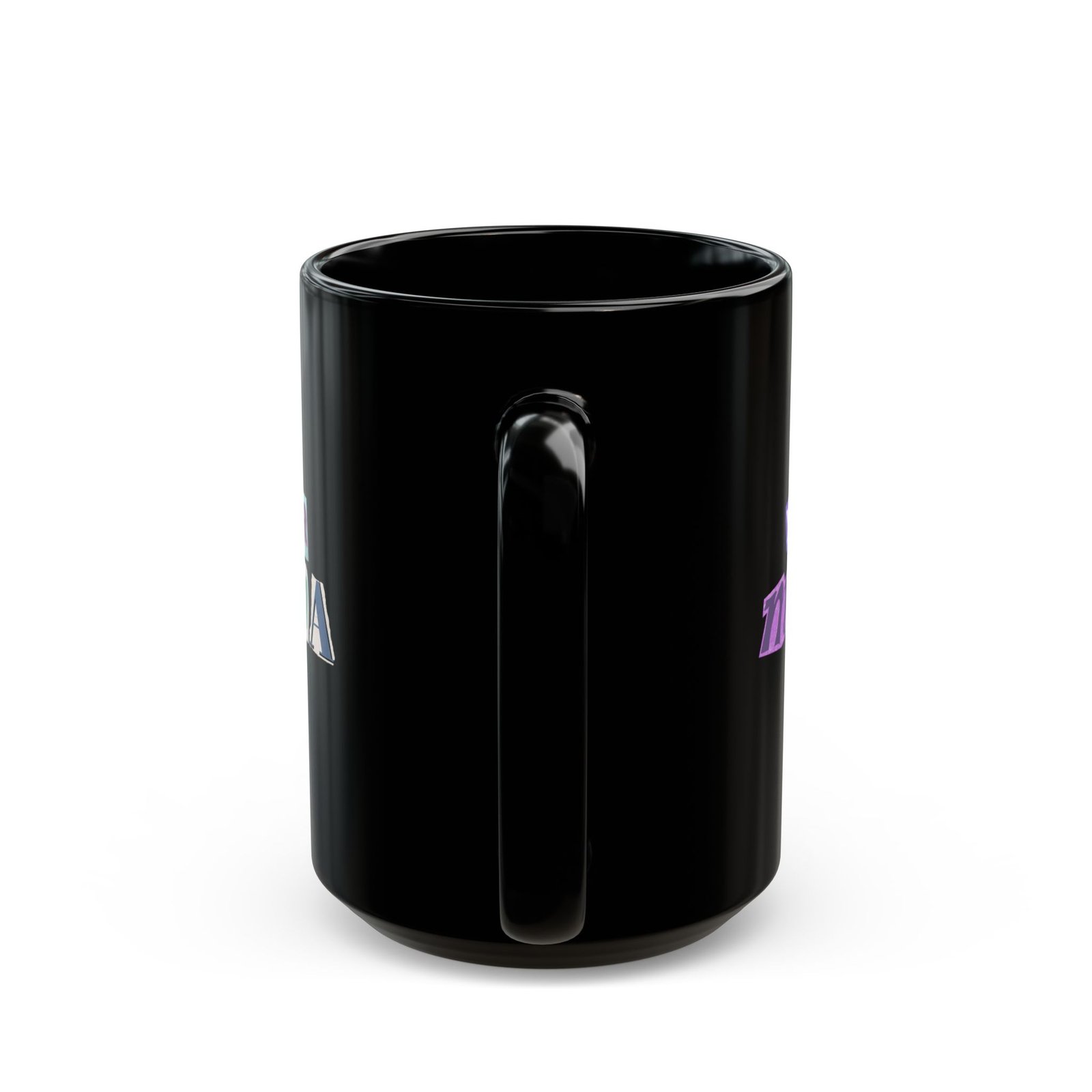 Your Mama Mug | Black Ceramic Graphic Mug - Image 5