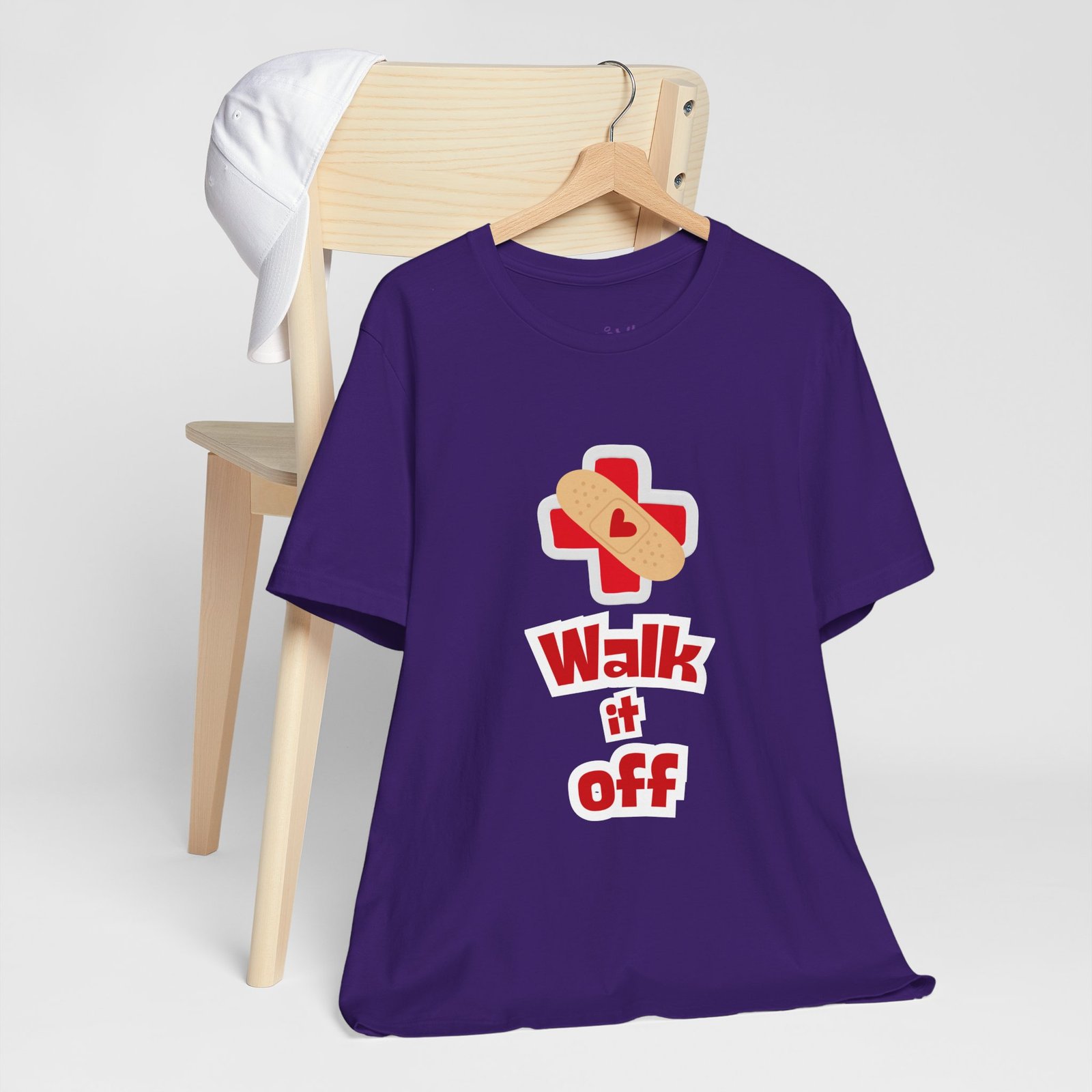 Walk It Off Tee — Cotton Graphic T-Shirt - Image 67