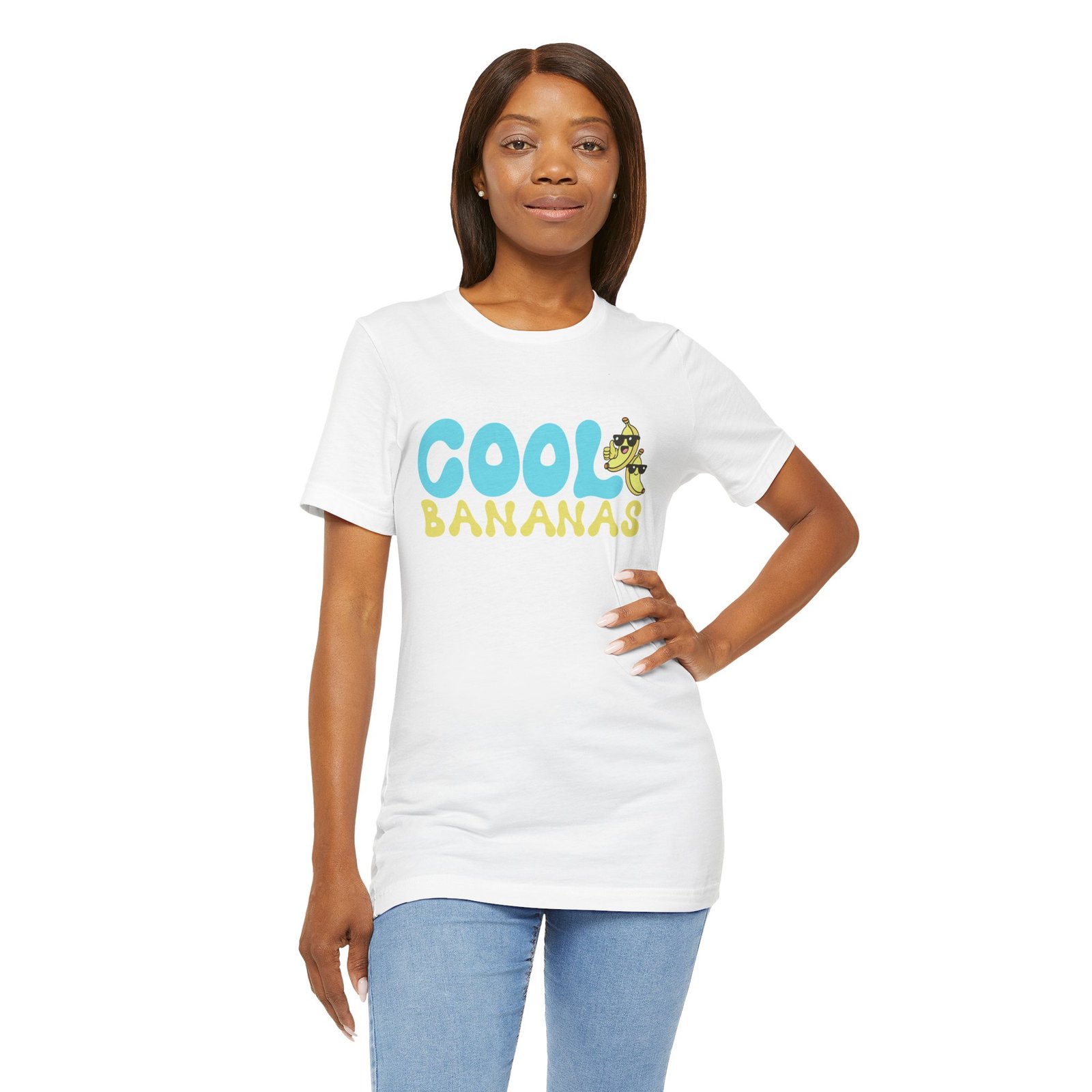 Cool Bananas Tee | Cotton Graphic T-Shirt - Image 5