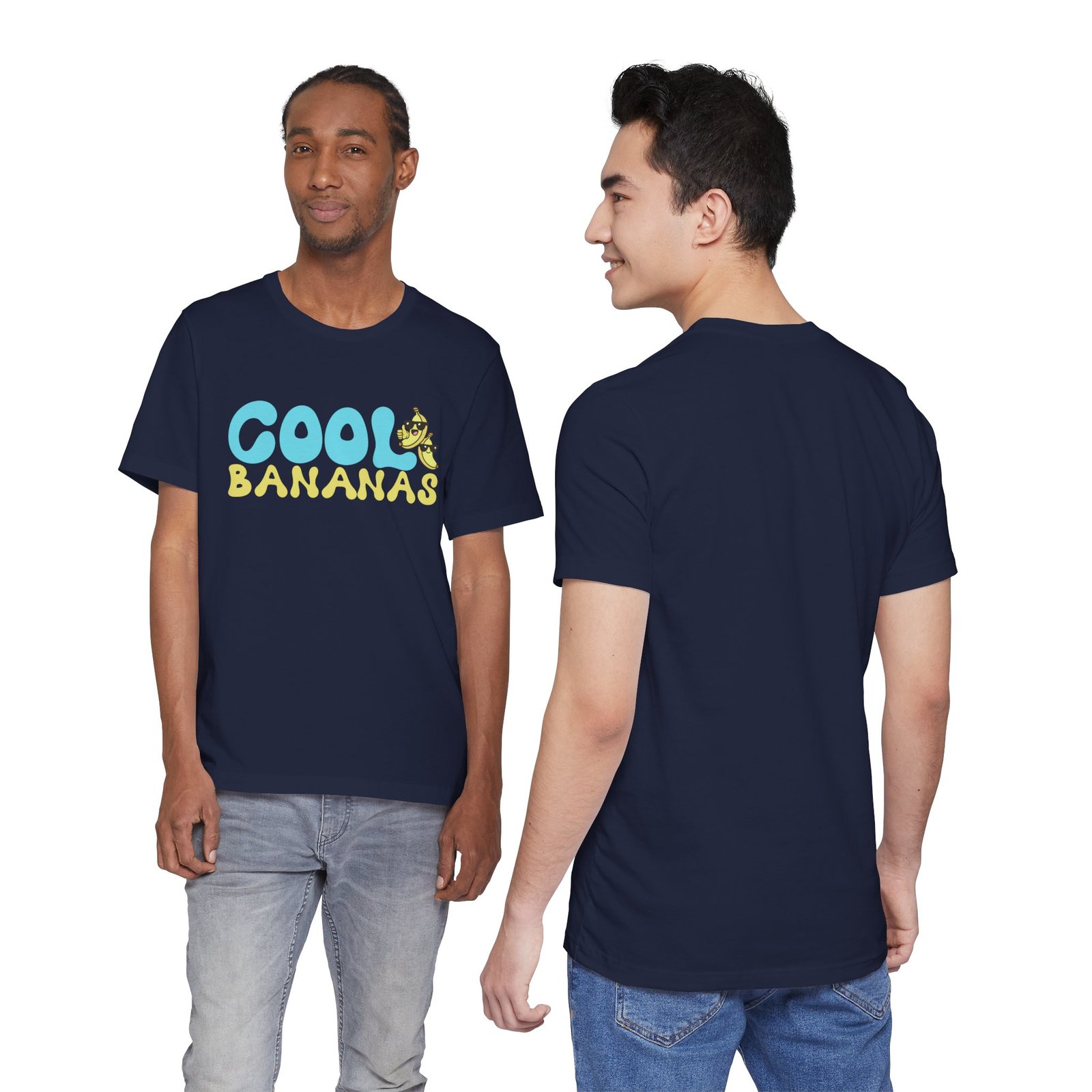Cool Bananas Tee | Cotton Graphic T-Shirt - Image 55