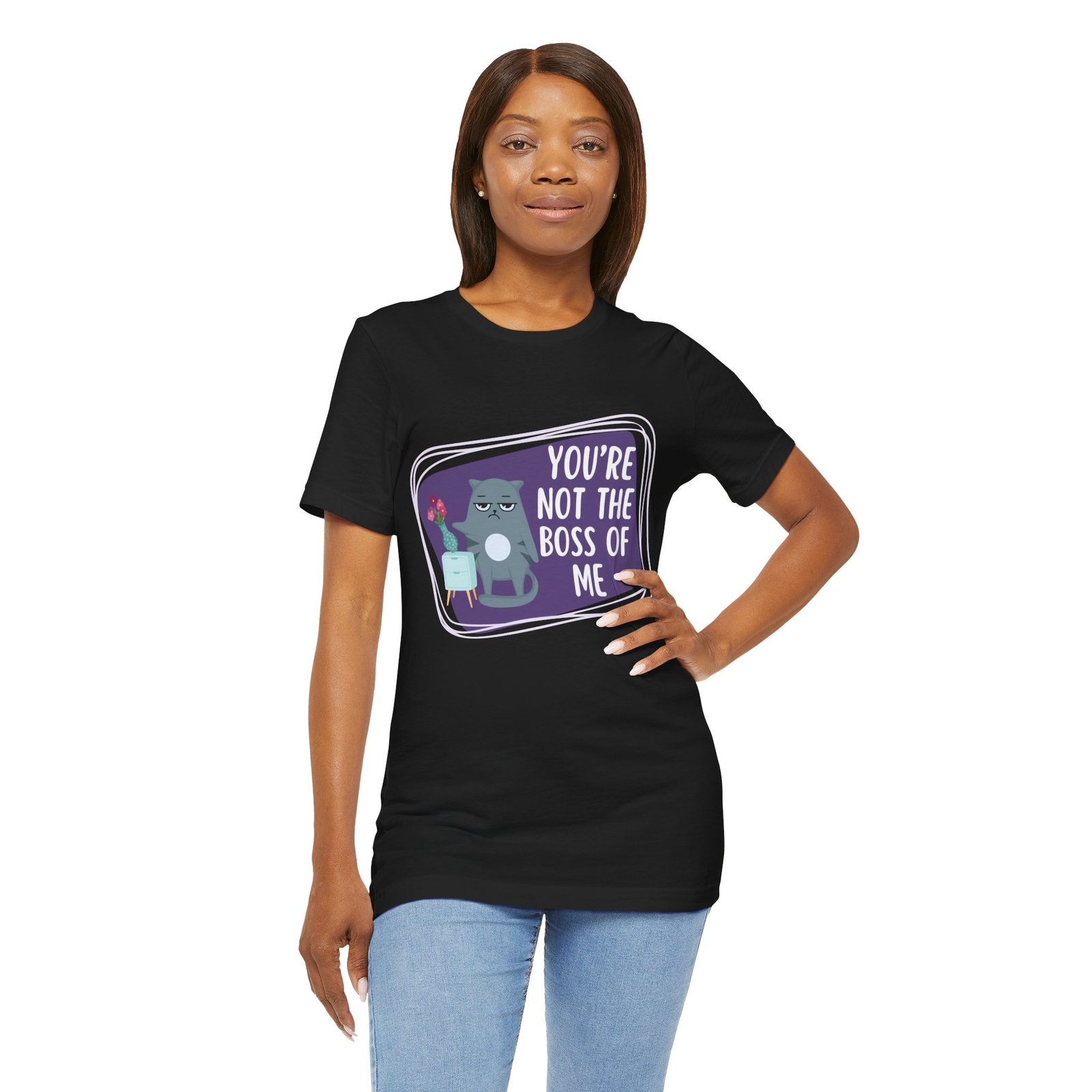 You’re Not the Boss of Me Tee | Cotton Graphic T-Shirt - Image 14