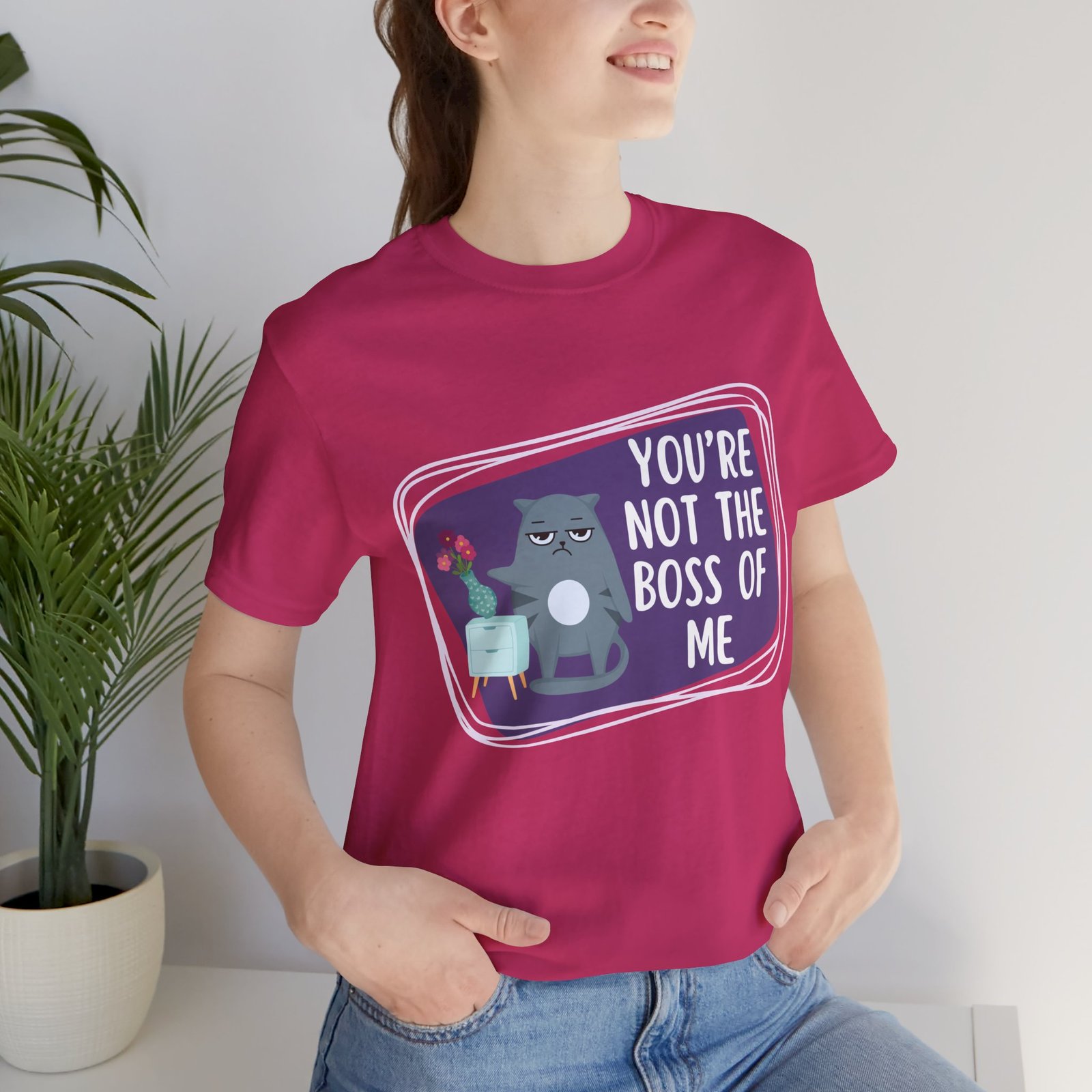 You’re Not the Boss of Me Tee | Cotton Graphic T-Shirt - Image 55