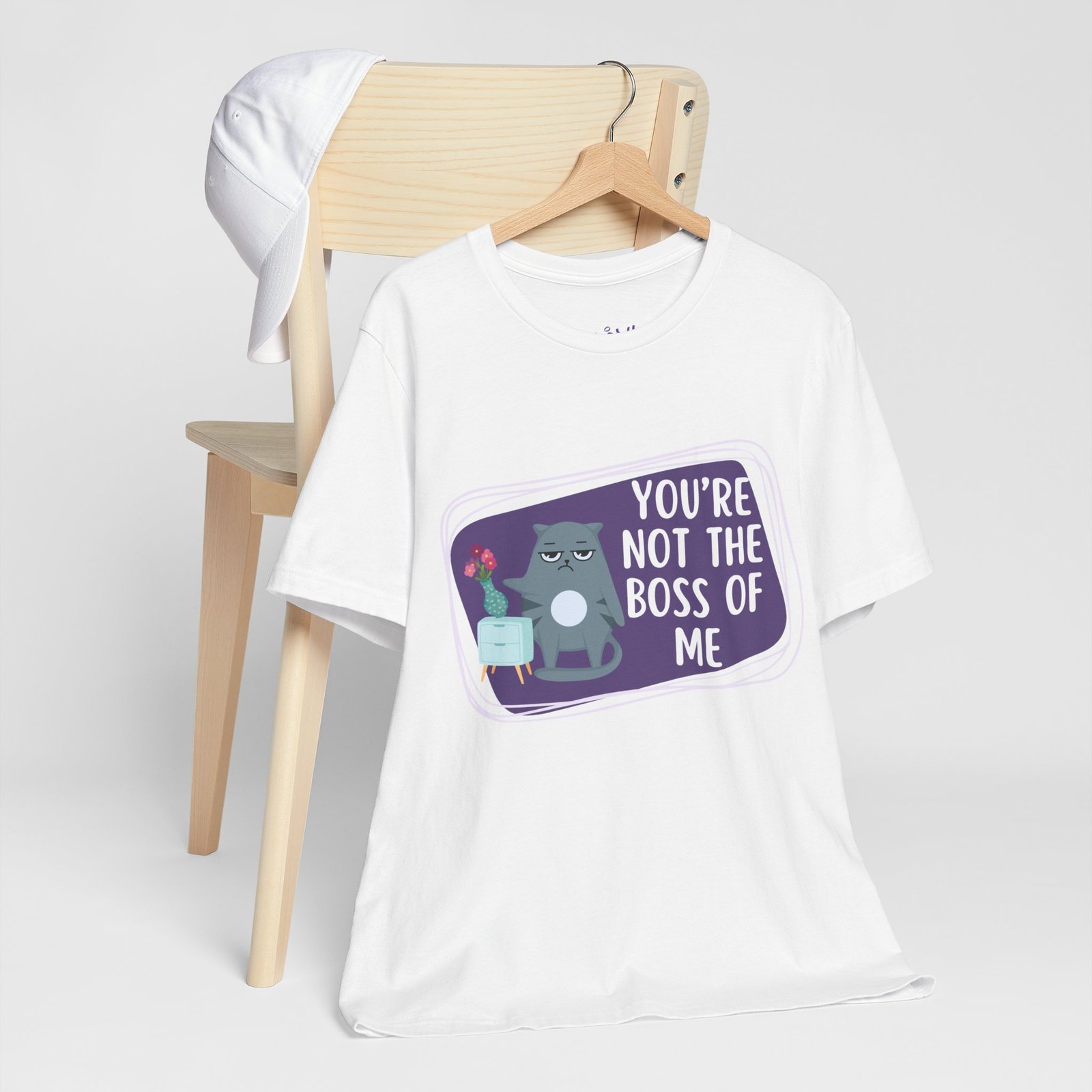 You’re Not the Boss of Me Tee | Cotton Graphic T-Shirt